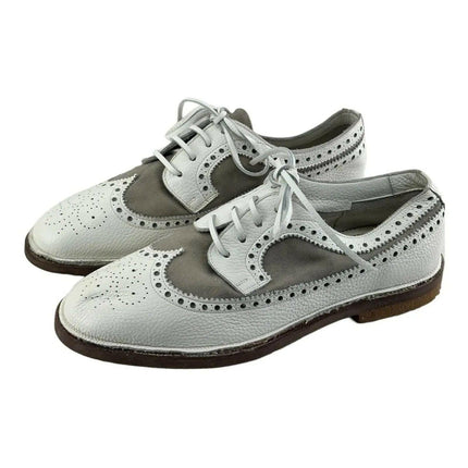 ALEXANDER HOTTO Vintage Derby White (Men's) - AZINIZY 