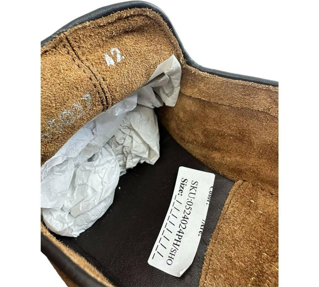 ALEXANDER HOTTO Vintage Effect  Double Monk   strap Loafer (Men's ).