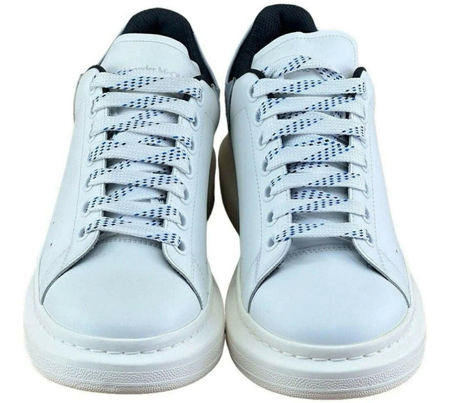 Alexander McQueen Oversized White Spring Blue Sneaker ( Men).
