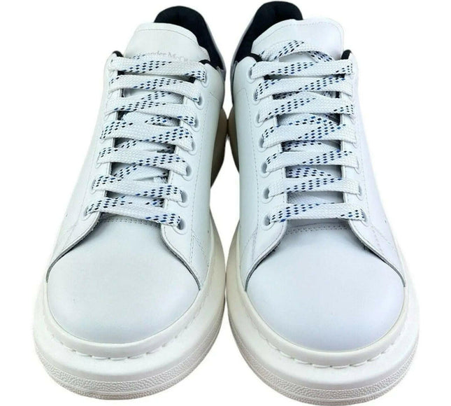 Alexander McQueen Oversized White Spring Blue Sneaker ( Men).