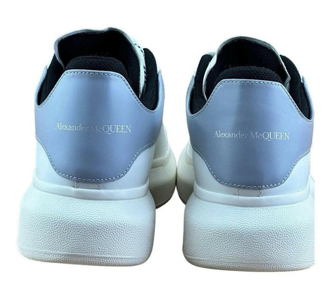 Alexander McQueen Oversized White Spring Blue Sneaker ( Men).