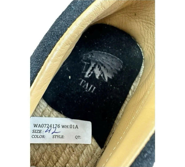 Taji Women’s Shoes Leather Size 42| 10 Made In Spain Espadrilles.