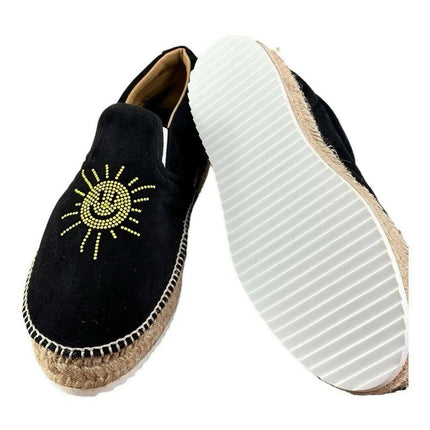 Taji Women’s Shoes Leather Size 42| 10 Made In Spain Espadrilles.
