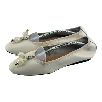 Toscablu Studio Ballerina Capri S110Woman Shoe with Heel Leather Flats 37 6.5-7.