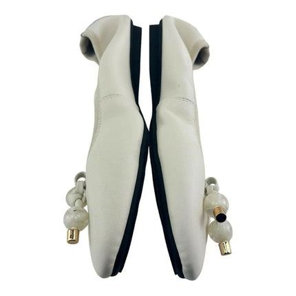 Toscablu Studio Ballerina Capri S110Woman Shoe with Heel Leather Flats 37 6.5-7.