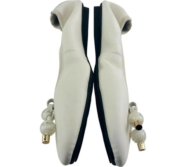Toscablu Studio Ballerina Capri S110Woman Shoe with Heel Leather Flats 37 6.5-7.