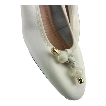 Toscablu Studio Ballerina Capri S110Woman Shoe with Heel Leather Flats 37 6.5-7.