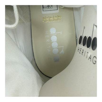 Diadora Heritage Mi Basket Frame Used  Leather High-Top Sneakers