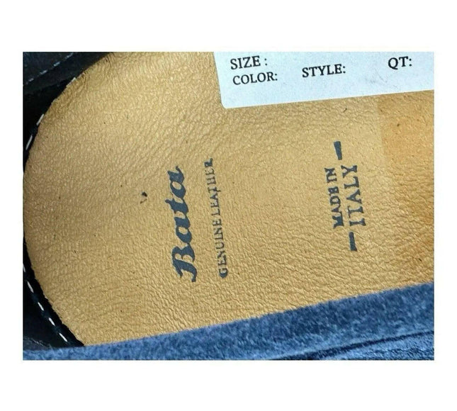 Bata Genuine Suede Boat Sneaker Men.