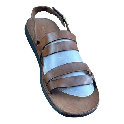 BRADOR Tiger Mahogany  Brown  Sandal Men.