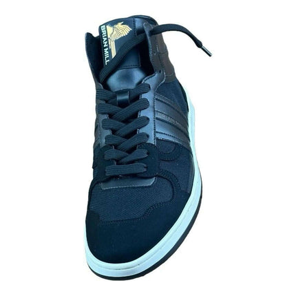 BRIAN MILLS Black High top sneakers  Fashion   Men.