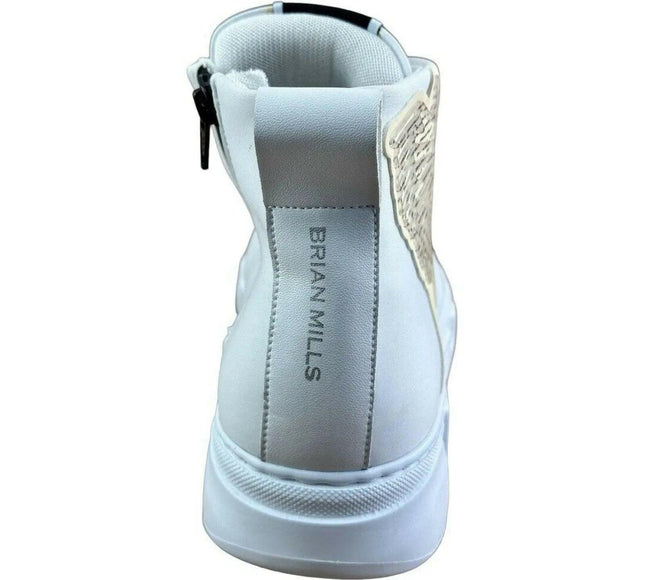 BRIAN MILLS Eagle  High top Fashion Sneakers Men.