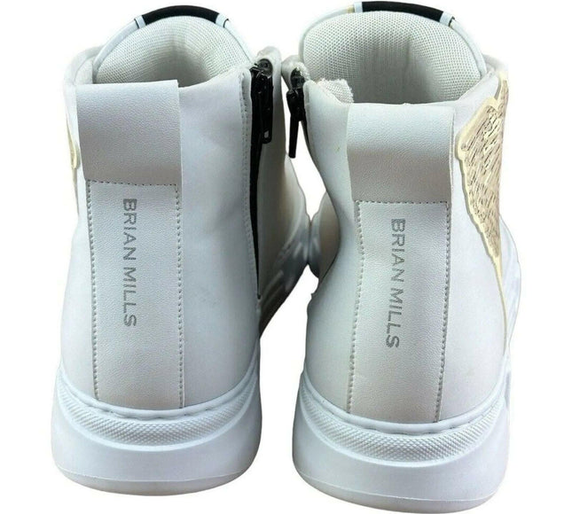 BRIAN MILLS Eagle  High top Fashion Sneakers Men.