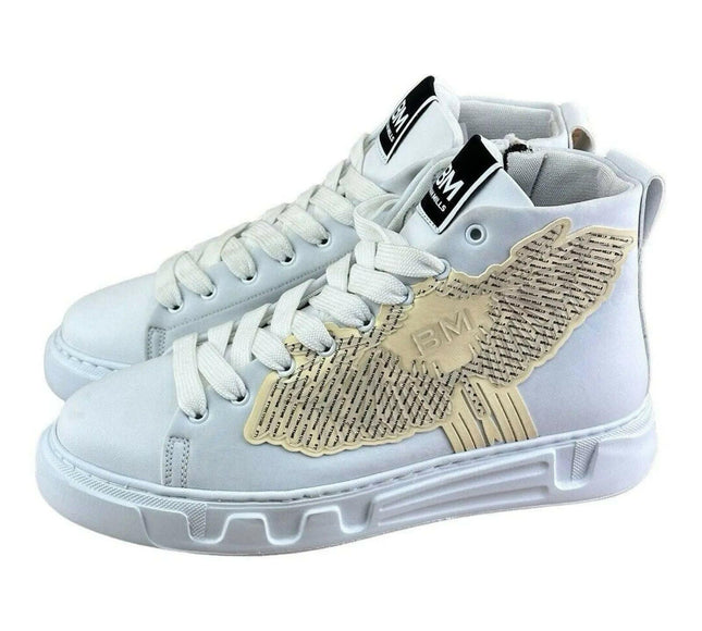 BRIAN MILLS Eagle  High top Fashion Sneakers Men.