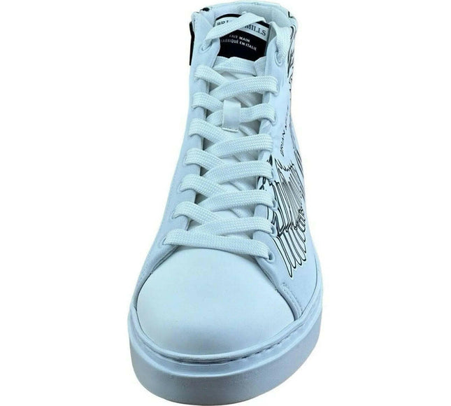 BRIAN MILLS  Fashion Eagle  High top  Sneakers Men.