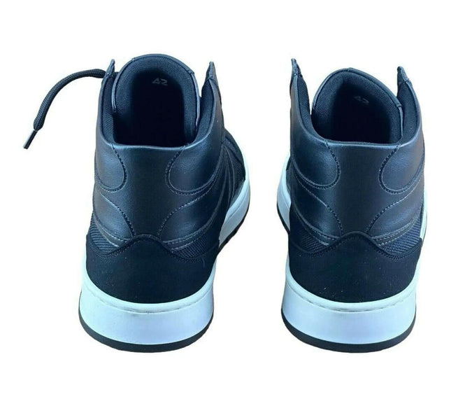 BRIAN MILLS Black High top sneakers  Fashion   Men.