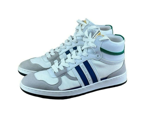 BRIAN MILLS  White High top sneakers  Fashion   Men.