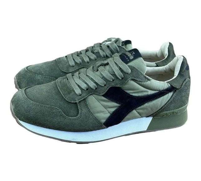 Diadora Heritage Nubuck Green  Sneaker Athletic Men.