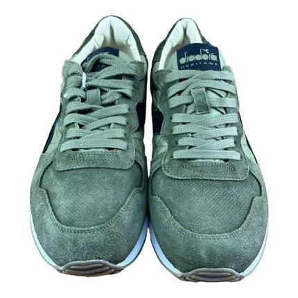 Diadora Heritage Nubuck Green  Sneaker Athletic Men.