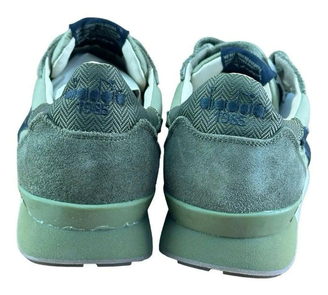 Diadora Heritage Nubuck Green  Sneaker Athletic Men.