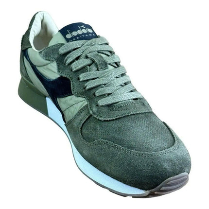 Diadora Heritage Nubuck Green  Sneaker Athletic Men.