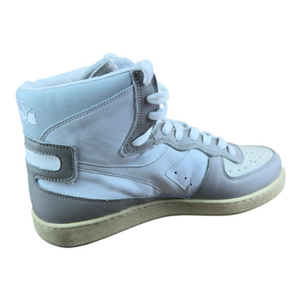 Diadora Heritage Mi Basket Frame Used  Leather High-Top Sneakers Diadora