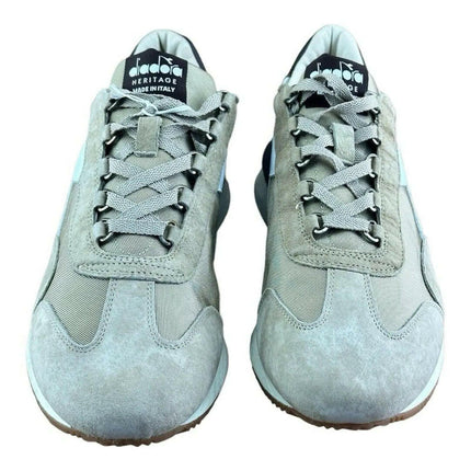 Diadora Heritage Brown Nubuck Sneakers Athletic Men.