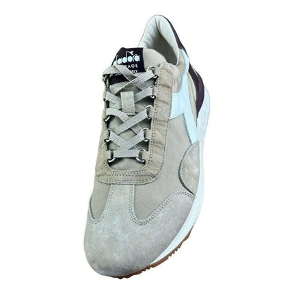 Diadora Heritage Brown Nubuck Sneakers Athletic Men.