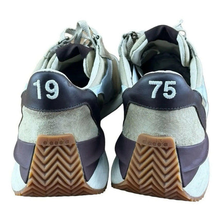 Diadora Heritage Brown Nubuck Sneakers Athletic Men.