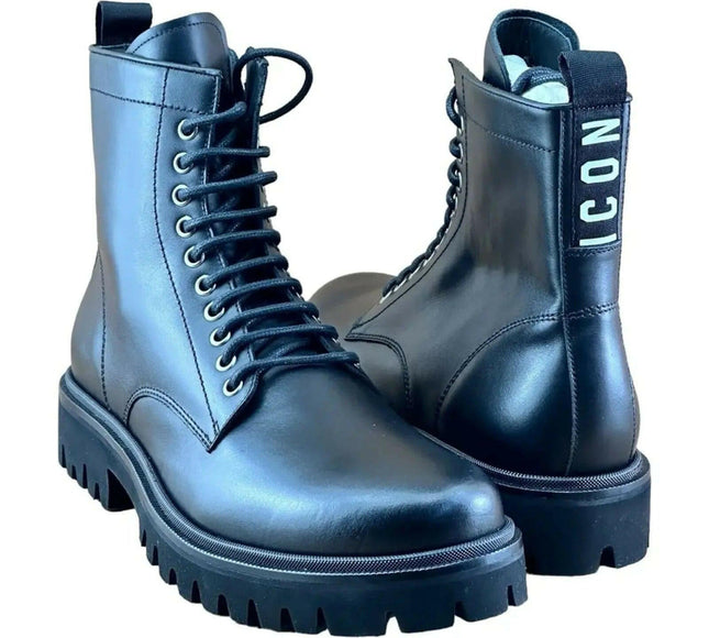 DSQUARED2 BE ICON IN COMBAT  ANKLE BOOT MEN.