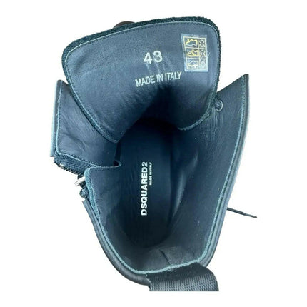 DSQUARED2 BE ICON IN COMBAT  ANKLE BOOT MEN.