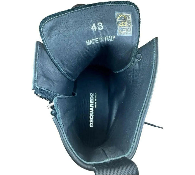 DSQUARED2 BE ICON IN COMBAT  ANKLE BOOT MEN.
