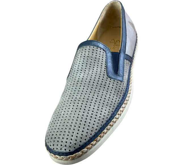 Galizio Torresi Slipper Men’s suede l Gray Casual shoes Size US 9|42 EU.
