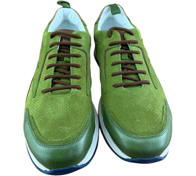 Galizio Torresi Men’s Designer Leather Casual Sneakers size 8.5-9|42 EU.