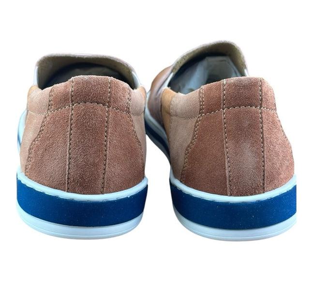 Galizio Torresi Slipper Men’s suede Brown   Casual shoes Size US 9|42 EU.