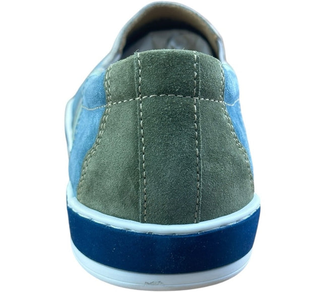 Galizio Torresi Slipper Men’s suede Green Casual shoes Size US 9|42 EU.
