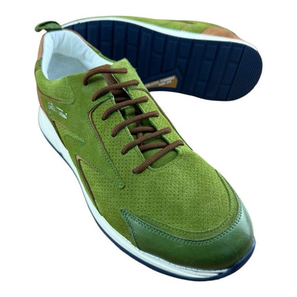 Galizio Torresi Men’s Designer Leather Casual Sneakers size 8.5-9|42 EU.