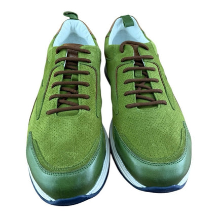 Galizio Torresi Men’s Designer Leather Casual Sneakers size 8.5-9|42 EU.