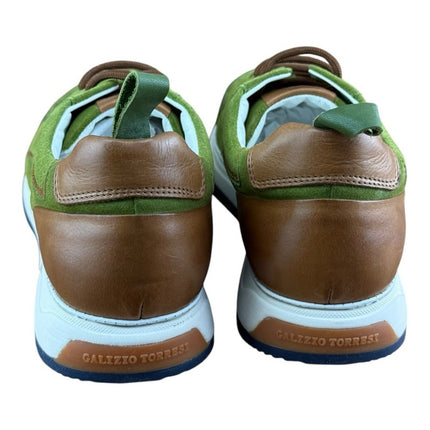 Galizio Torresi Men’s Designer Leather Casual Sneakers size 8.5-9|42 EU.