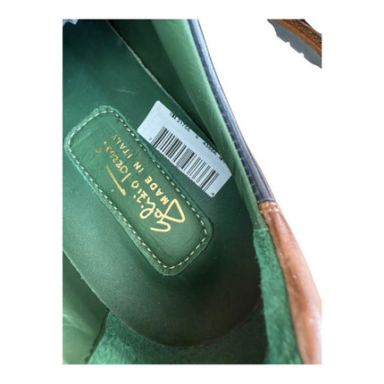 Galizio Torresi Men’s Designer Leather Casual Sneakers size 8.5-9|42 EU.