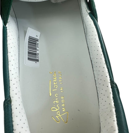 Galizio Torresi Slipper Men’s Leather Extralight Green Casual shoes Size 9|42 EU.