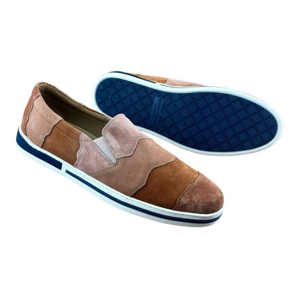 Galizio Torresi Slipper Men’s suede Brown   Casual shoes Size US 9|42 EU.