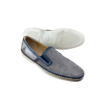 Galizio Torresi Slipper Men’s suede l Gray Casual shoes Size US 9|42 EU.