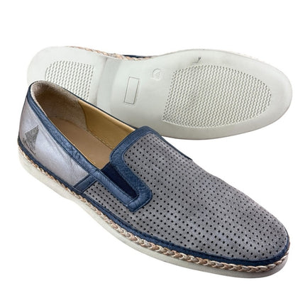 Galizio Torresi Slipper Men’s suede l Gray Casual shoes Size US 9|42 EU.