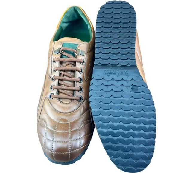 Galizio Torresi Men Sneaker FOUL PERLA Brown.