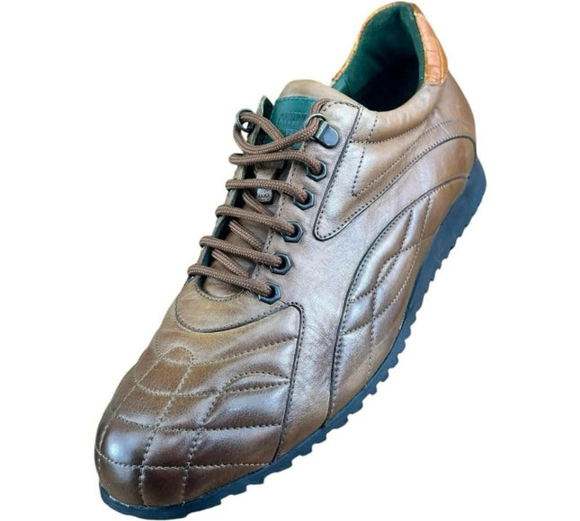 Galizio Torresi Men Sneaker FOUL PERLA Brown.