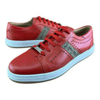 8.5-9 US (42 EU) / Dark red / M