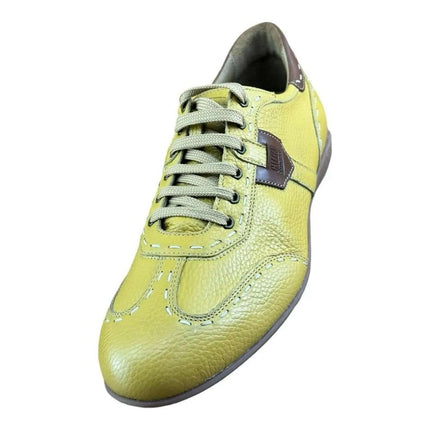 Galizio Torresi Sneaker braun blau Cognac Men.