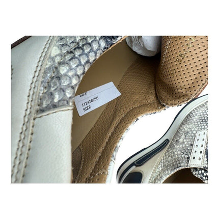 Galizio Torresi Sneaker Men 1198 python  Leather Sneakers.