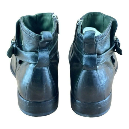 Jo Ghost Men Shoes Green Calf-SKIN LEATHER BOOT.